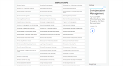 Desktop Screenshot of idisplays.info